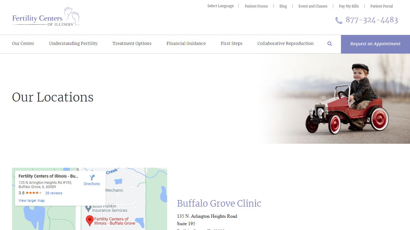 Our Locations - Fertility Centers of Illinois