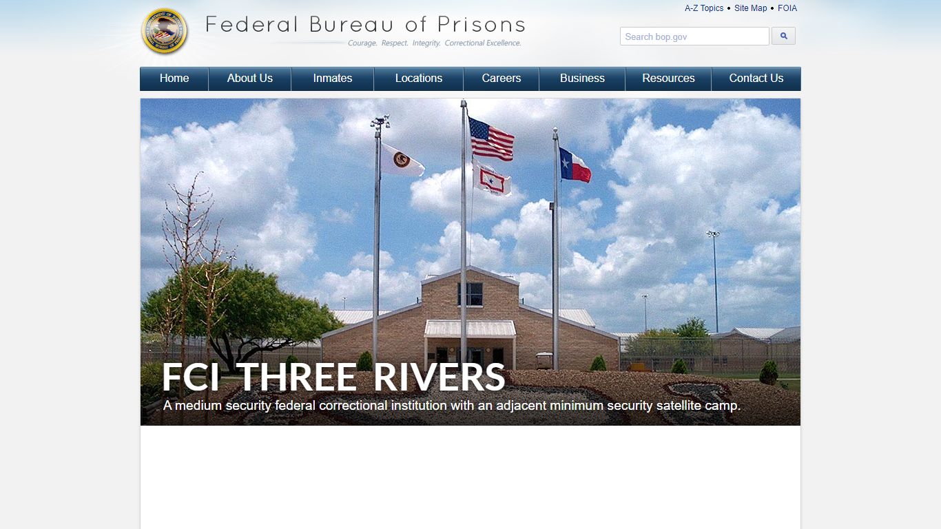 FCI Three Rivers - Federal Bureau of Prisons